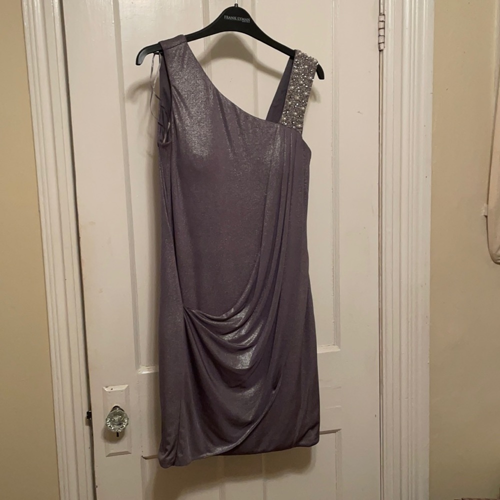 Silver Cocktail Dress